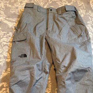The North Face Men's snow Pants in Gray